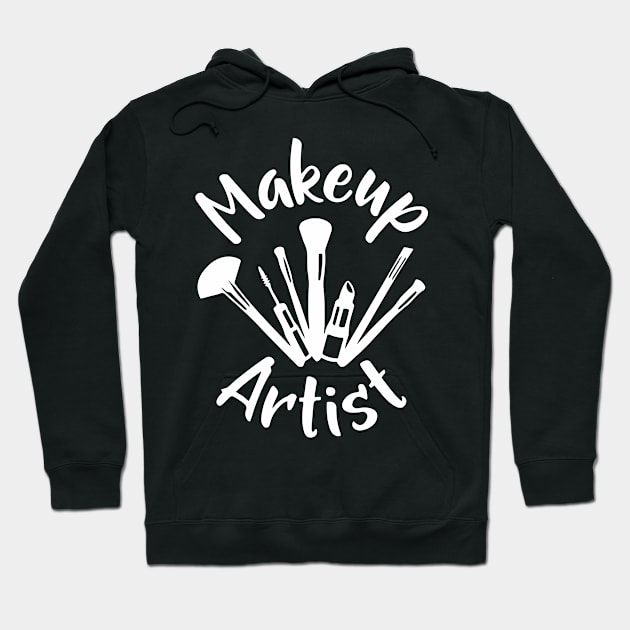 Makeup Artist Hoodie by wolulas